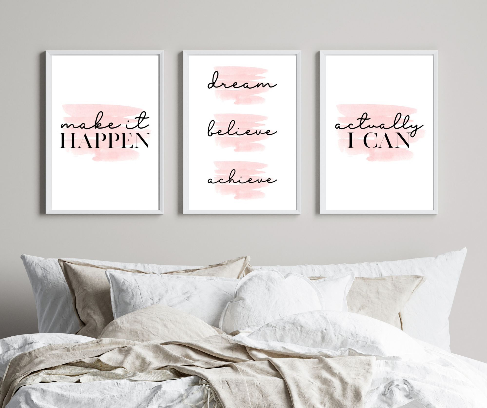 Dream, Believe, Achieve A4 Prints