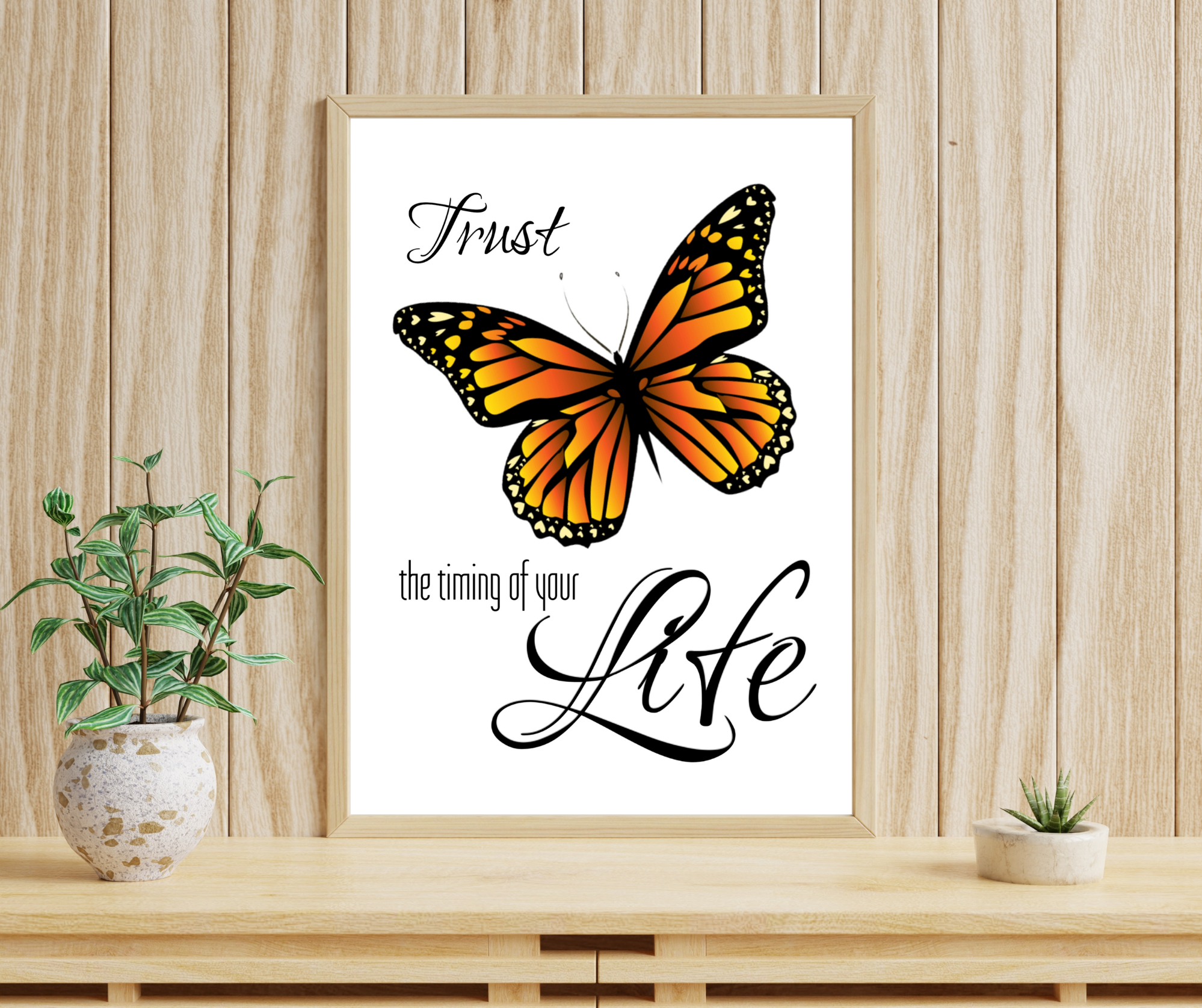 Trust Your Life A4 Print
