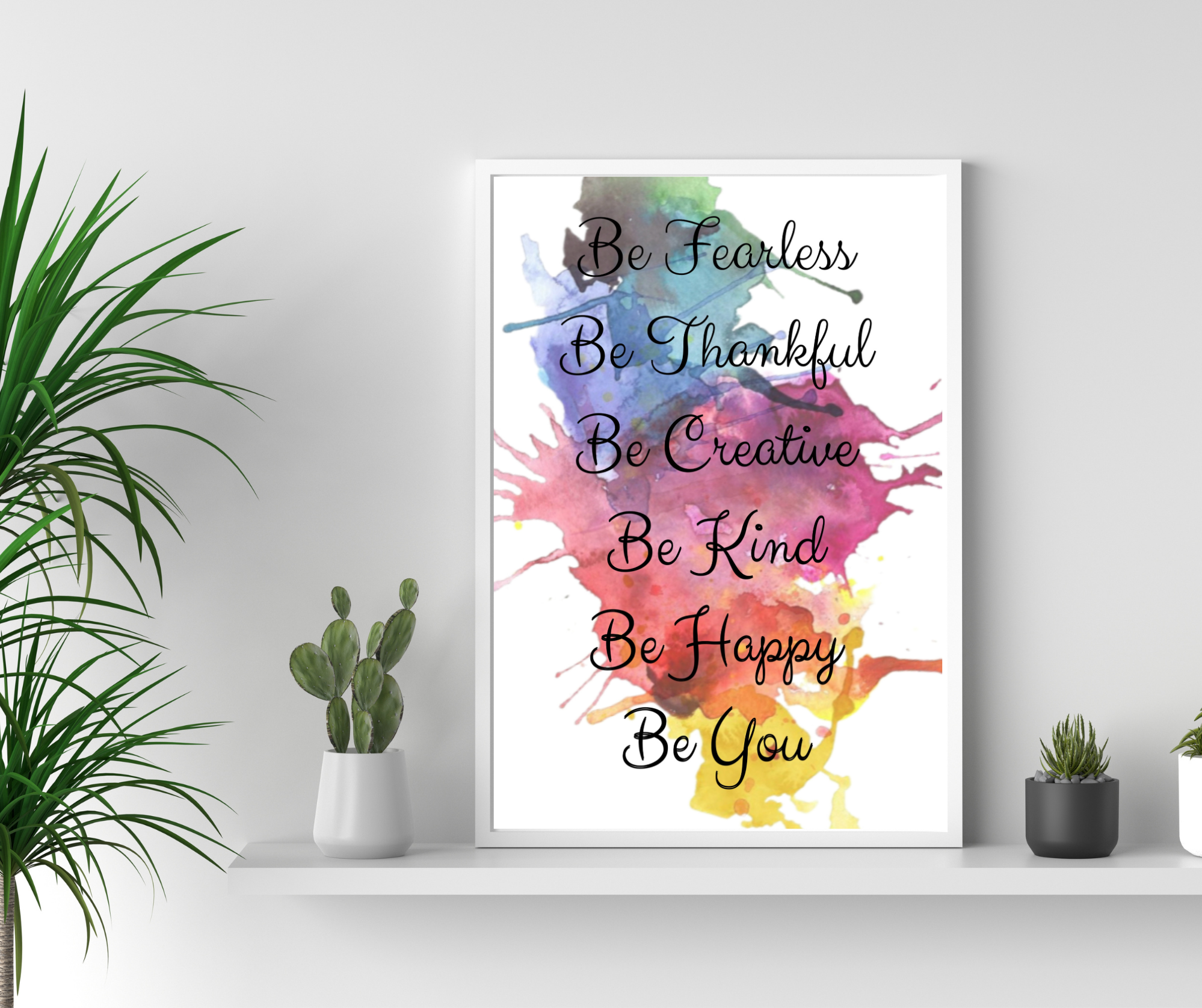 Be Fearless A4 Print