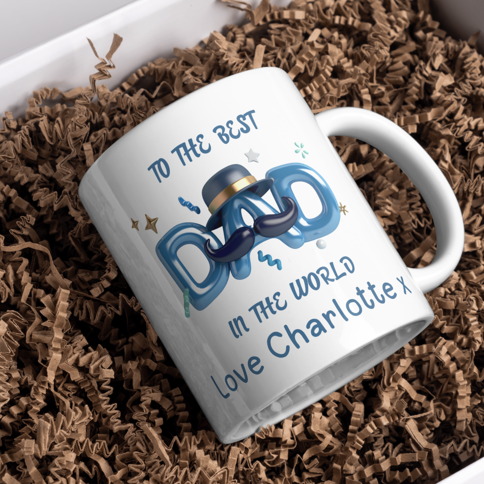Personalised Best Dad Mug