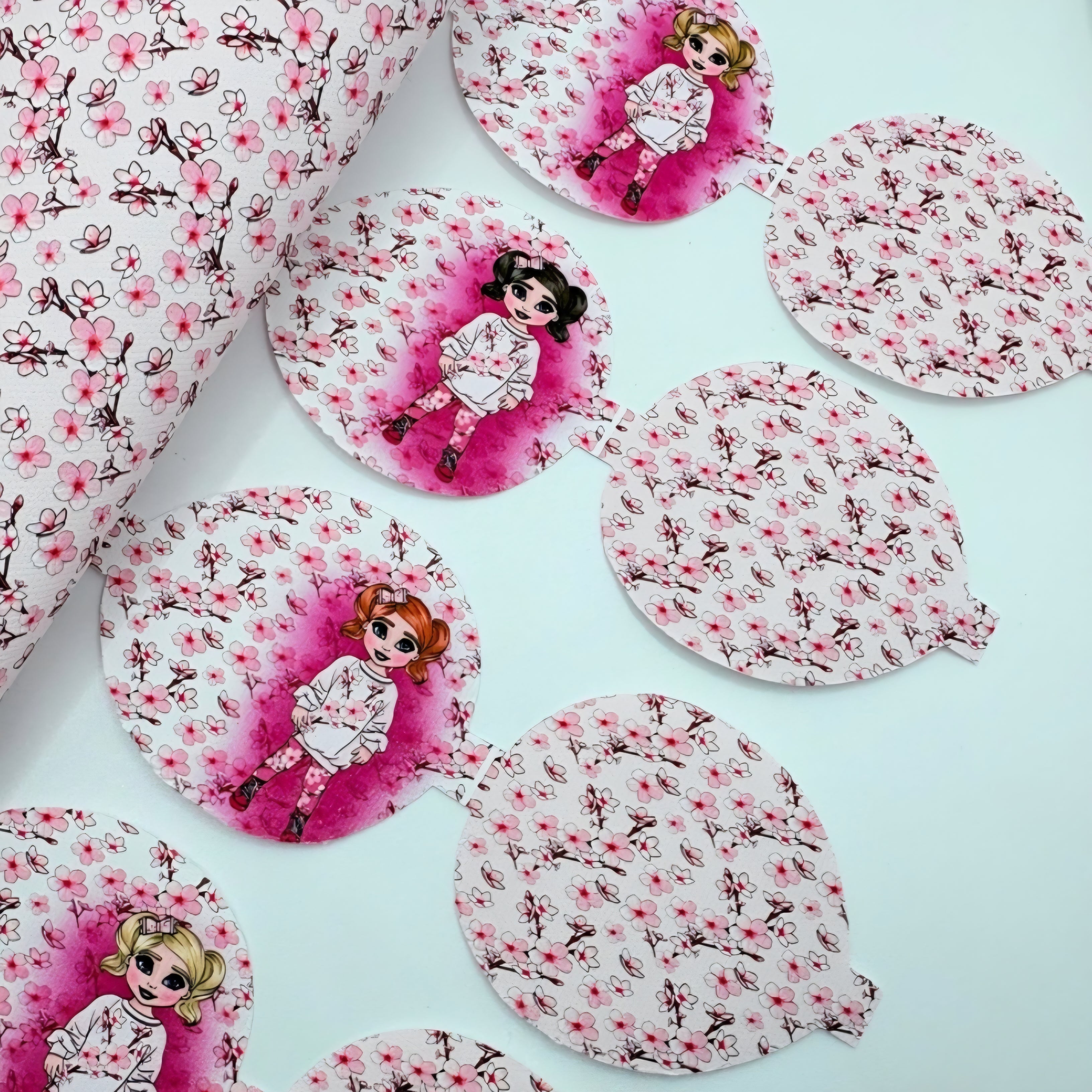 Cherry Blossom Girlie Bow